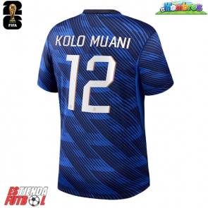 Francia Randal Kolo Muani #12 Primera Equipación Mundial 2026 Manga Corta